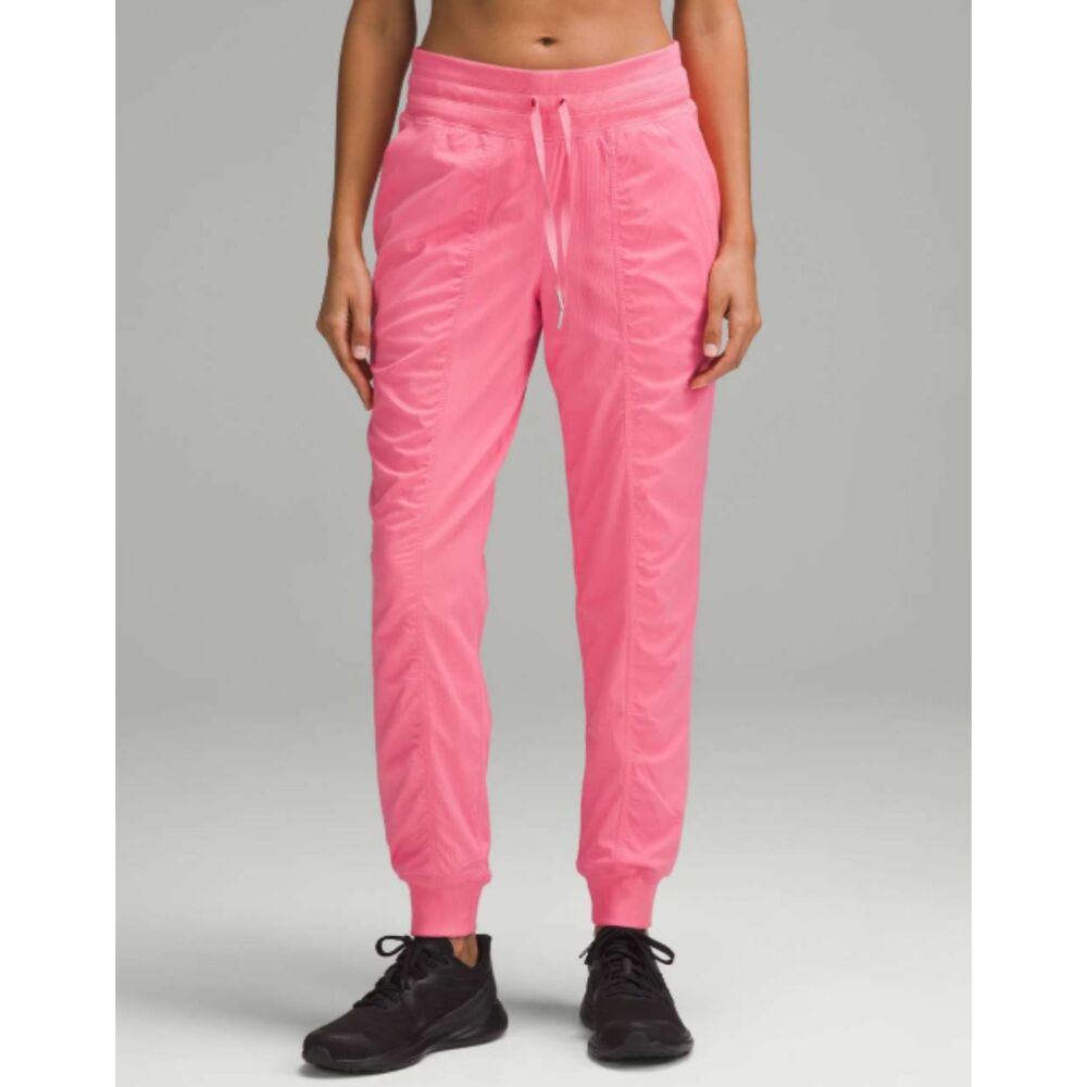 Lululemon Dance Studio Mid-Rise Jogger Full Length, LINED, Sakura Pink, Size 6